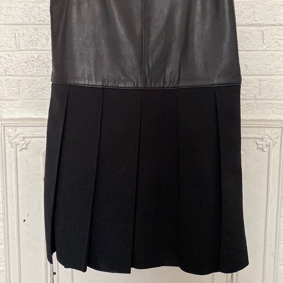 Rag & Bone leather and pleated dress - Picture 6 of 6